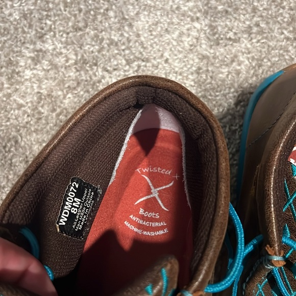 Twisted X Chukka Driving Moccasins for Ladies - Picture 2 of 6